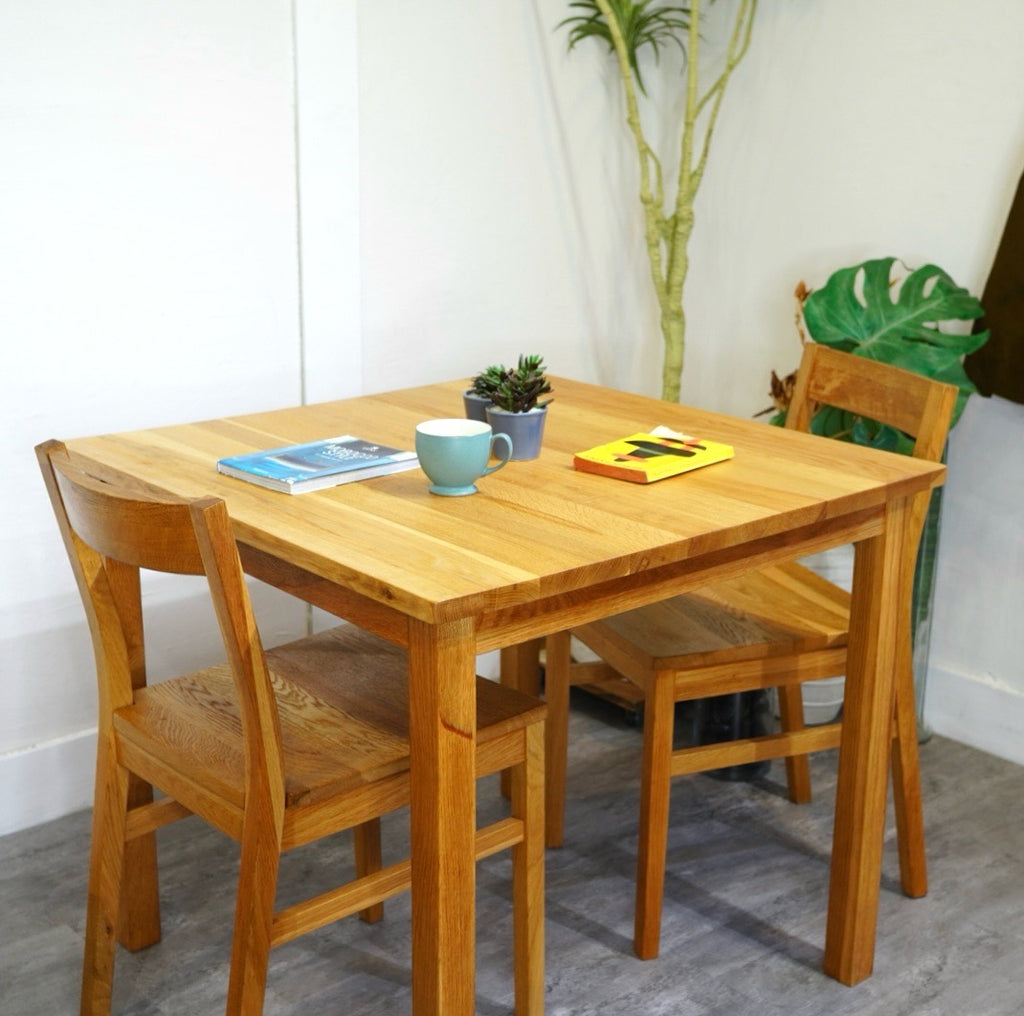 美品 無印 ダイニングセット メラニン天板 ラウンドチェア2脚