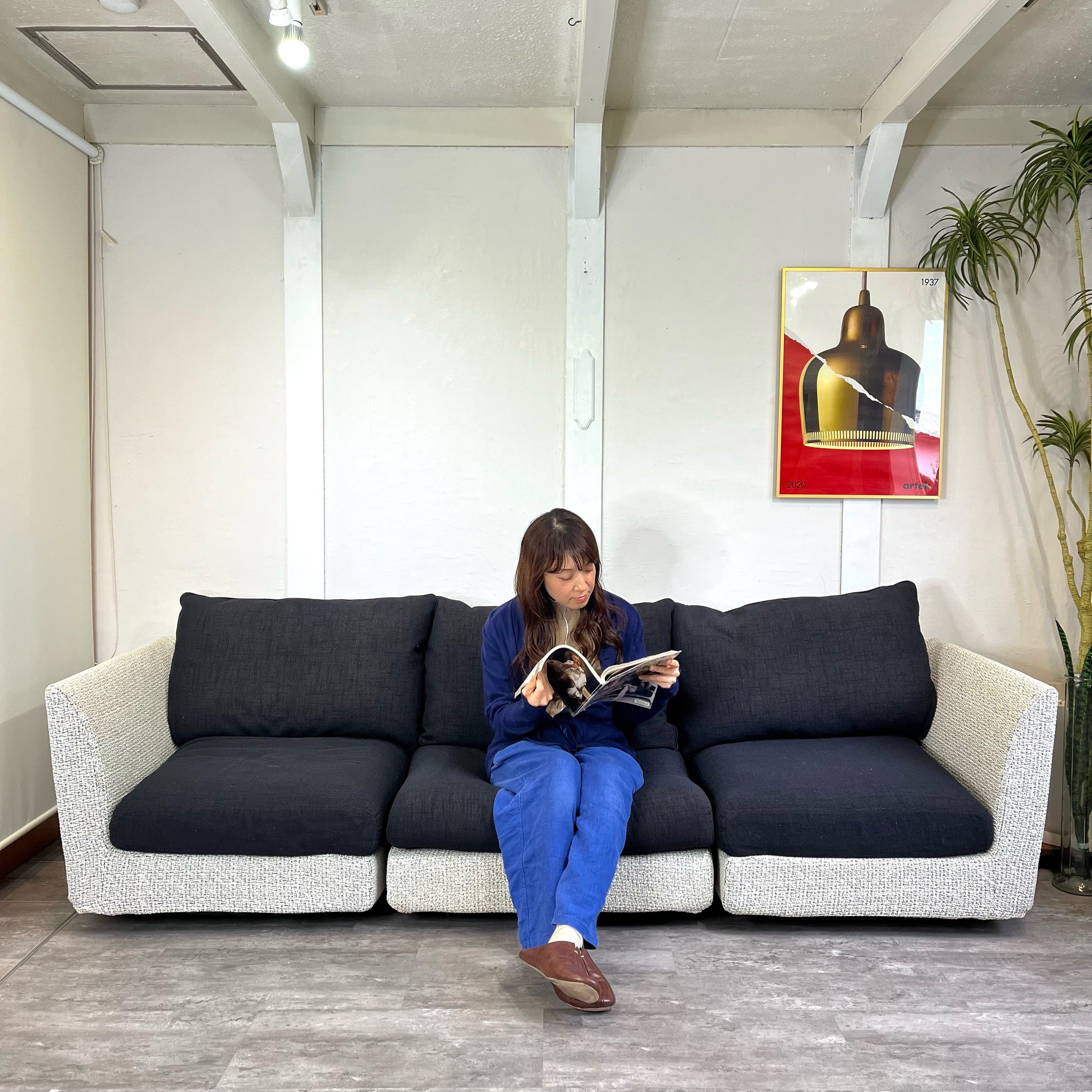 アルフレックス / arflex エーソファ / A SOFA ミディアム 3人掛け