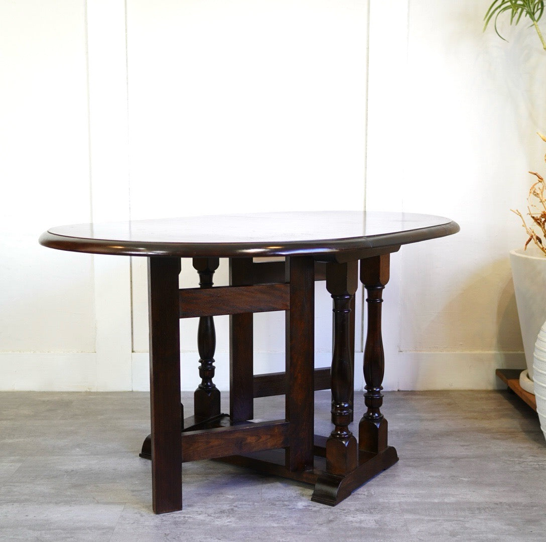 松本民芸家具 28型 バタフライ卓 ヴィンテージ 中古 民藝 工芸 机