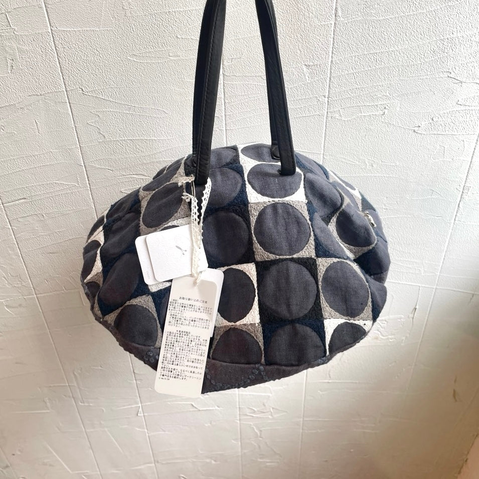 古着】ミナペルホネン / mina perhonen ピザバッグ pizza bag パーロ