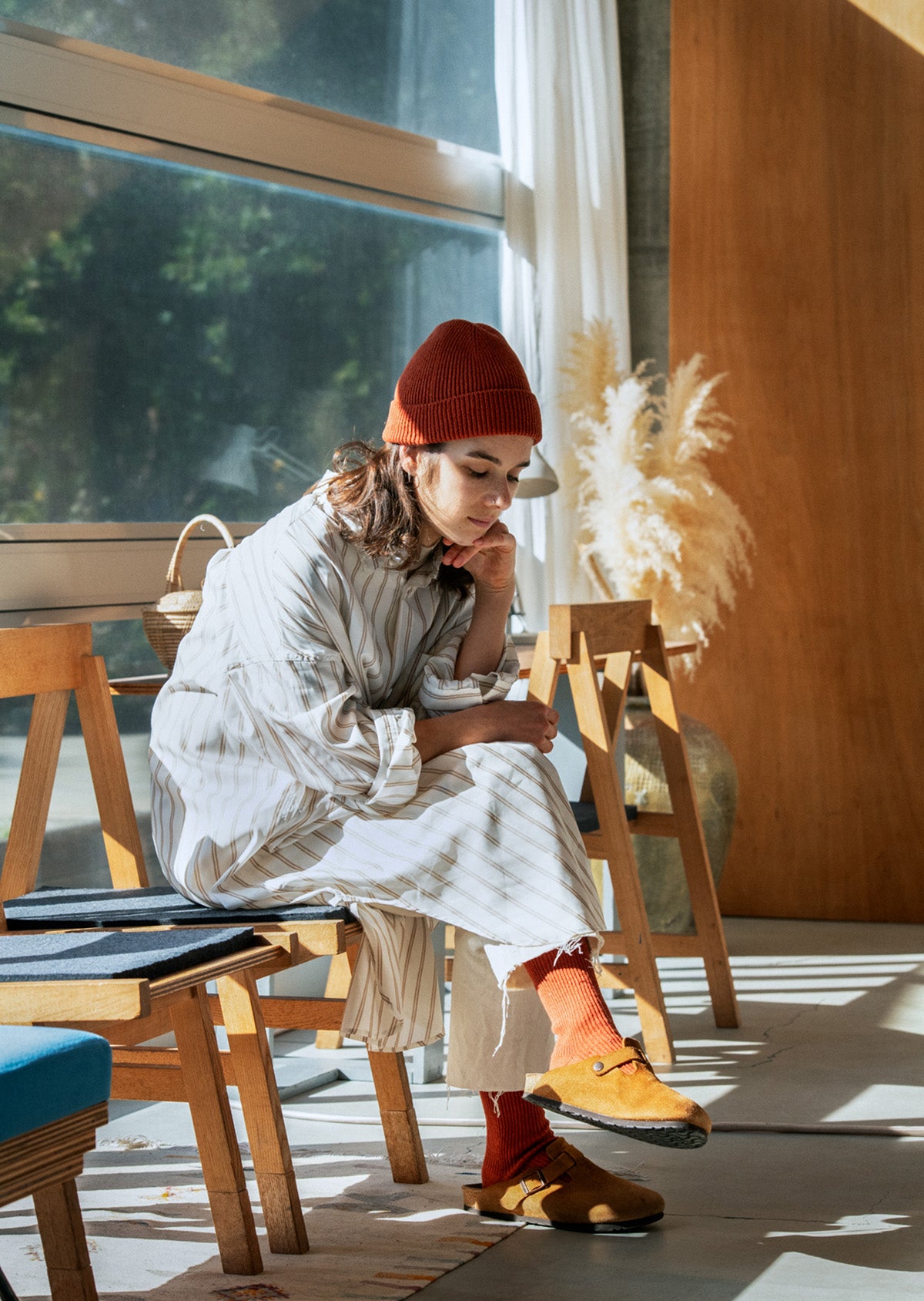 和紙＆リサイクルコットン ビーニー - R5136｜靴下｜ROTOTO 公式通販