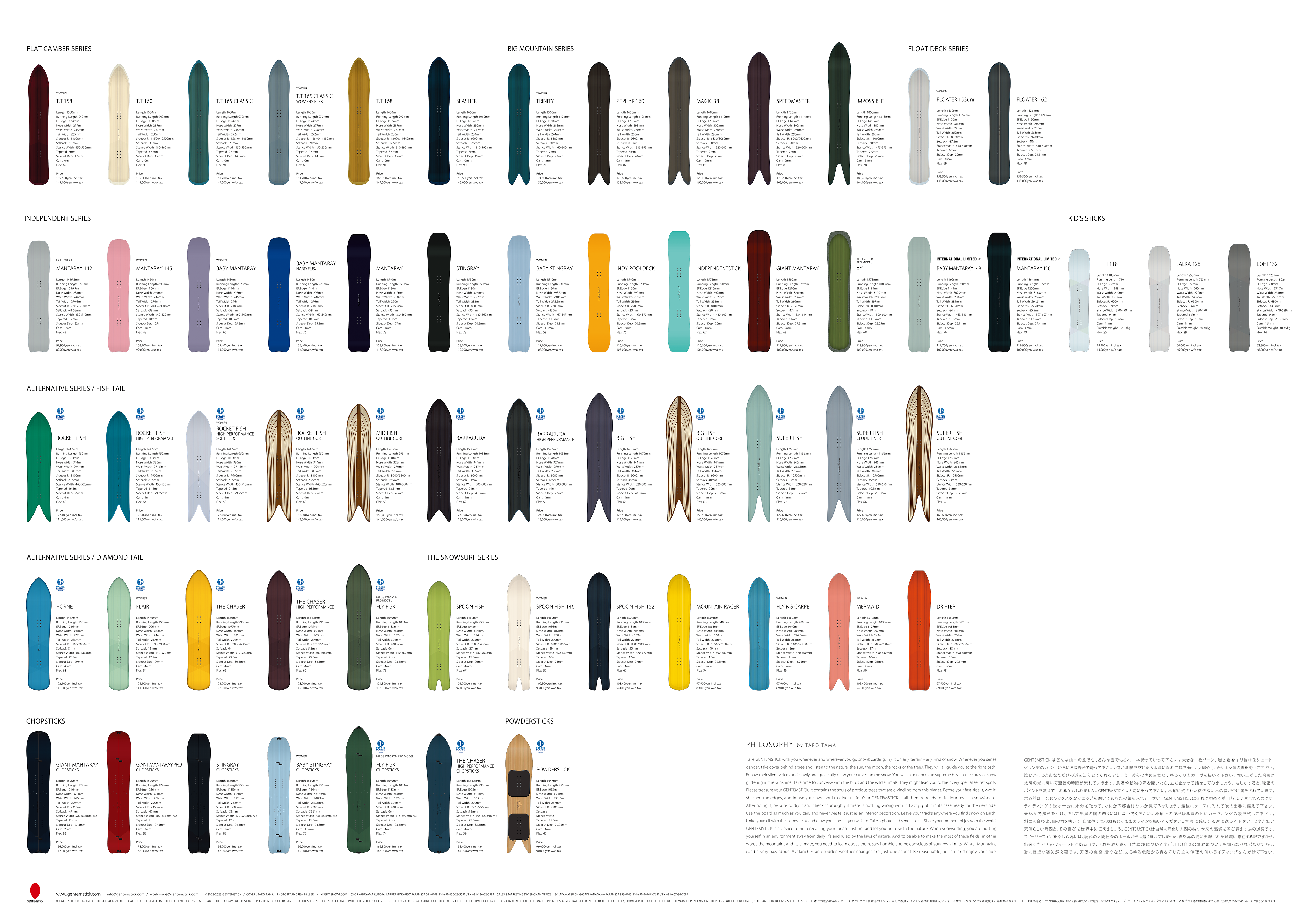 GENTEMSTICK 22-23モデル発表 | SIDECAR BLOG