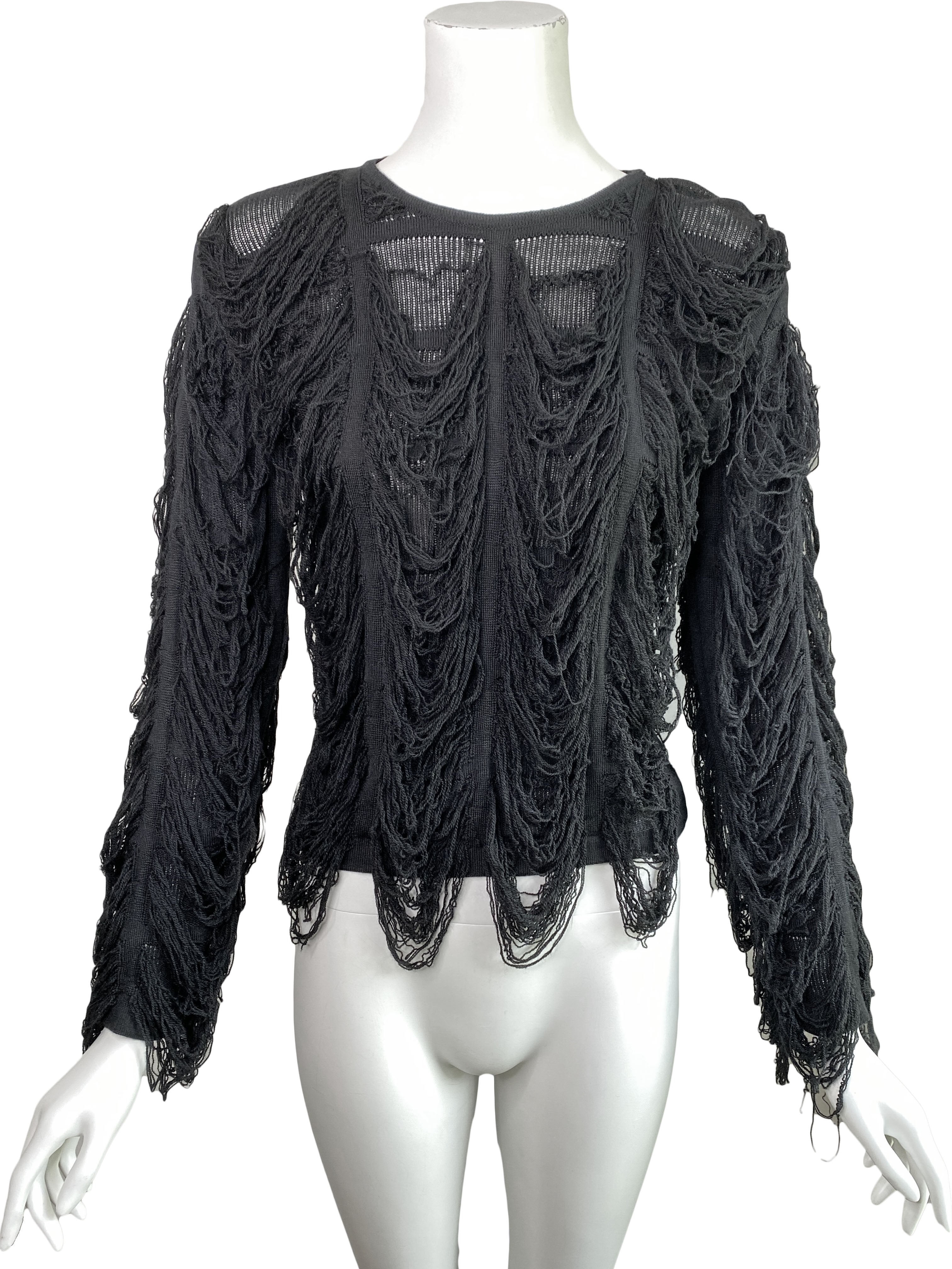 Vivienne Westwood Gold Label 2001 Black Knit Top – Sweet Disorder