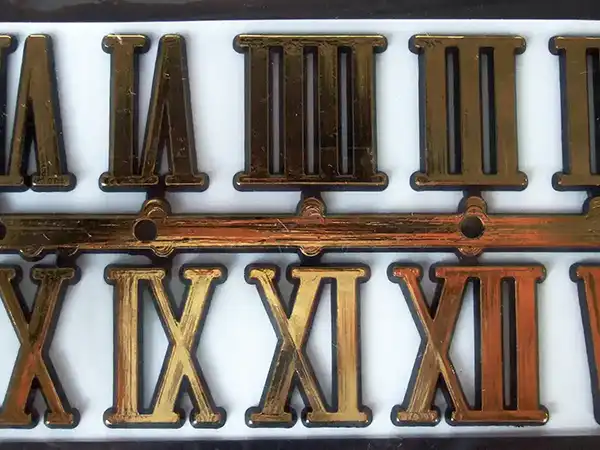 時計パーツ | ステンドグラスの材料販売とステンドグラス教室の