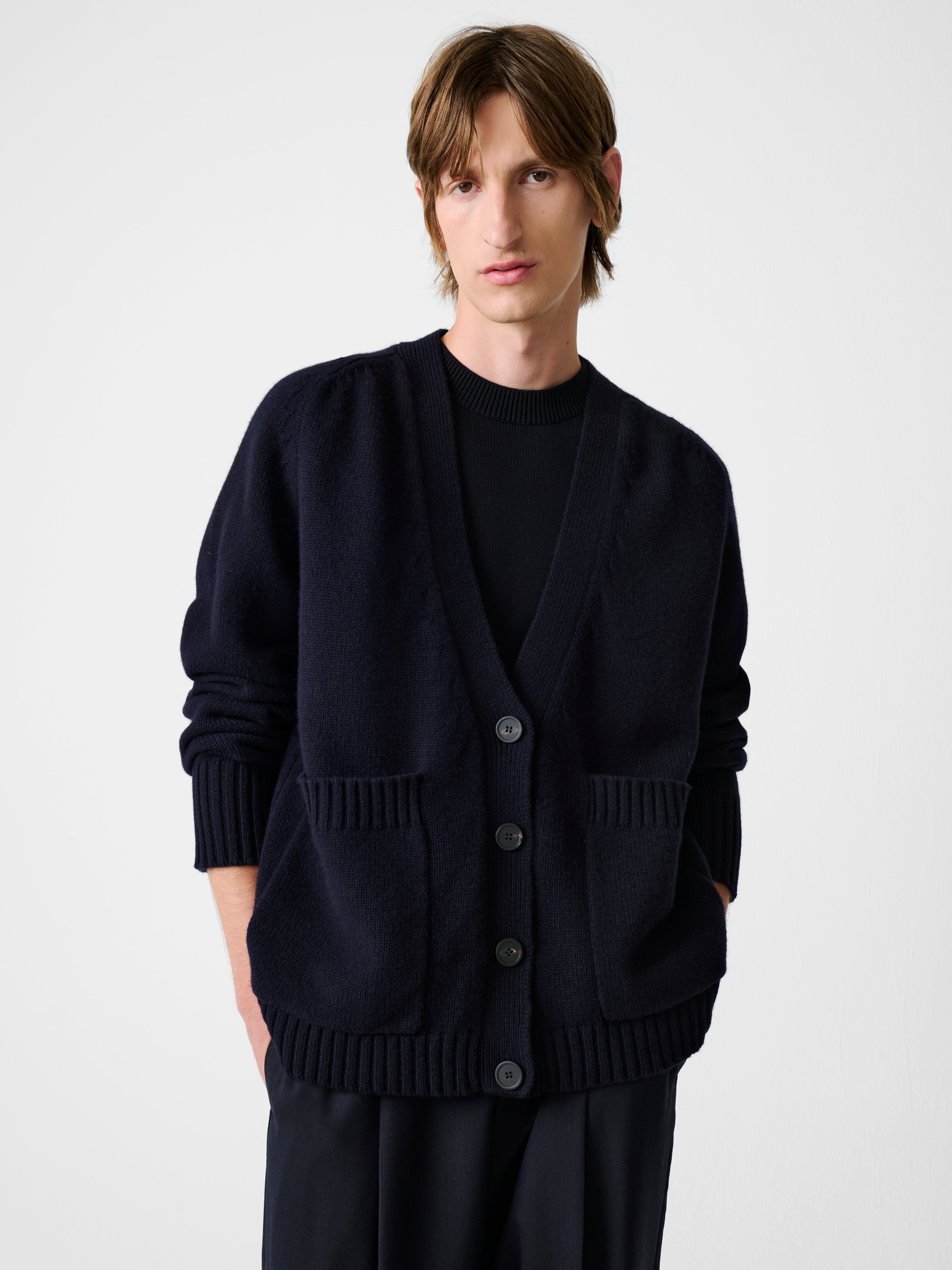 Sen Knit in Darkest Navy – Studio Nicholson