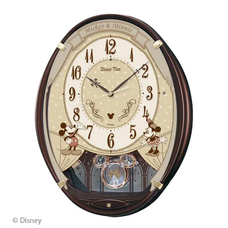 SEIKO セイコー ディズニー キャラクター 電波アミューズ掛け時計