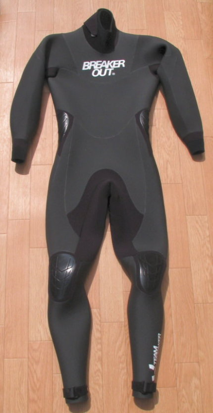 未使用品 RUSTY ウエットスーツ セミドライ フルスーツ 裏起毛 Lサイズ