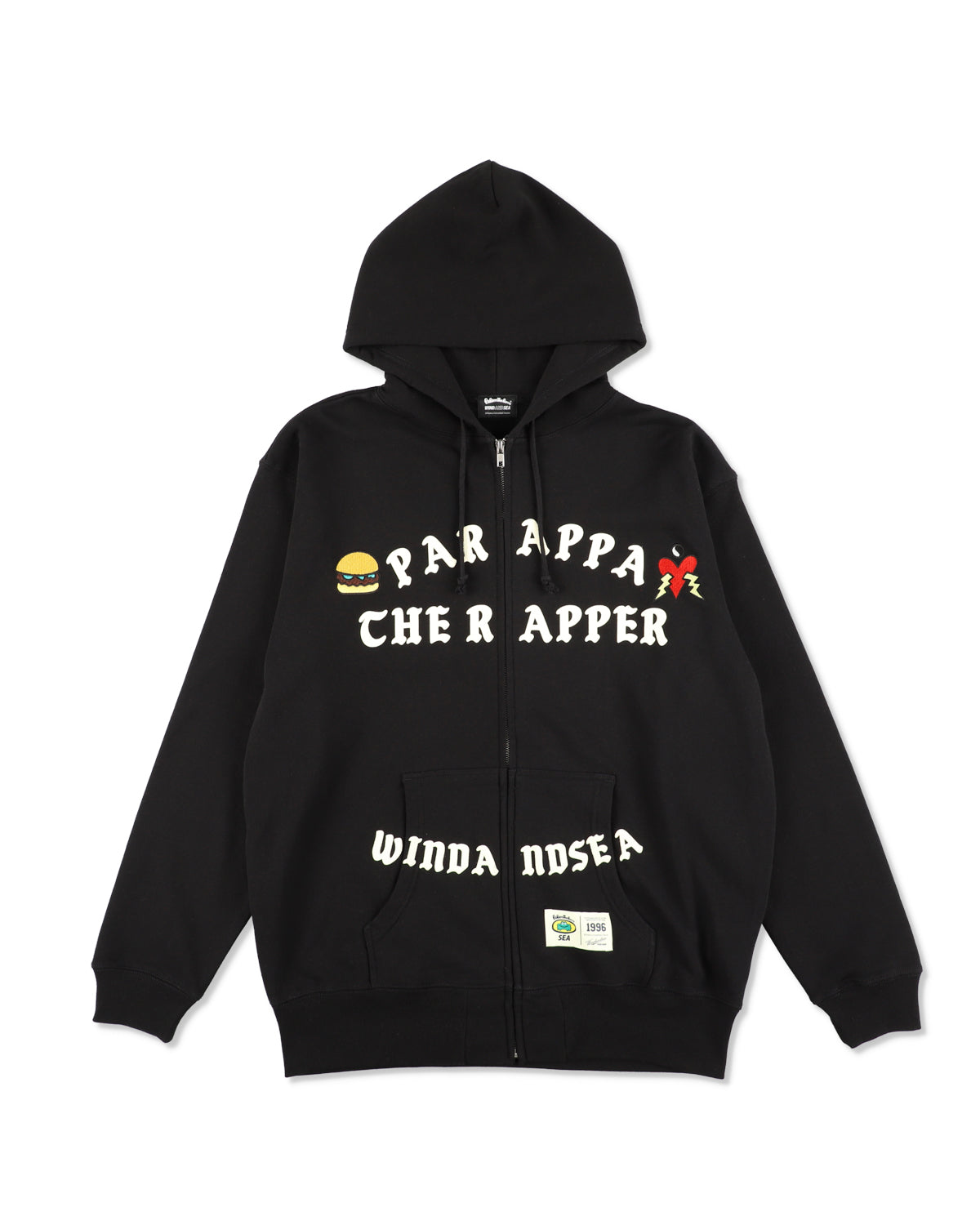 PARAPPA THE RAPPER x WDS Zip Up Hoodie – WIND AND SEA