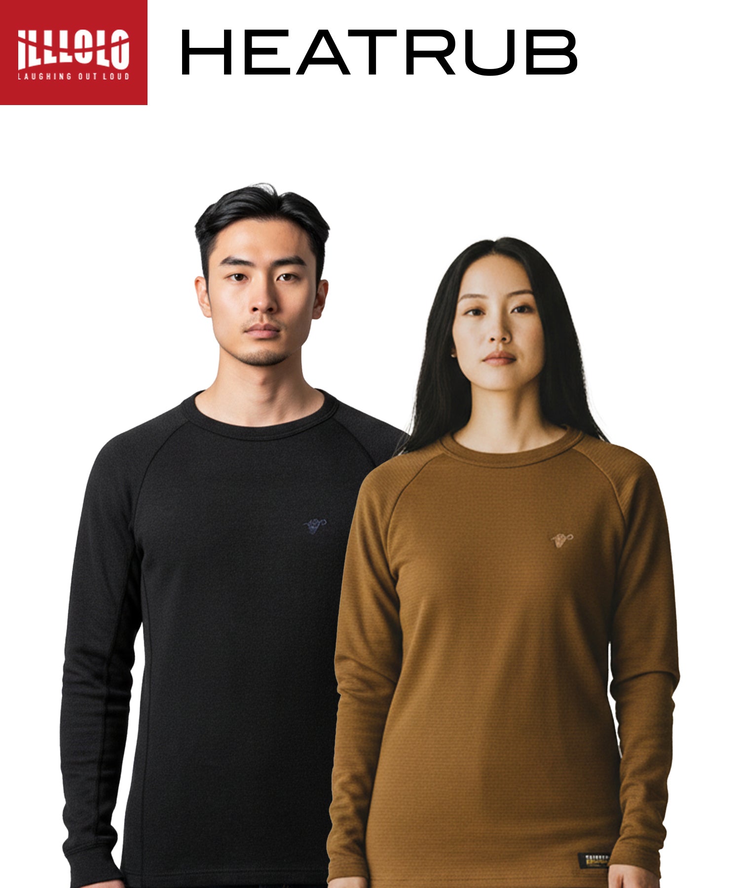 イルローロ ヒートラブ2点セット（クルーネック・ユニセックス