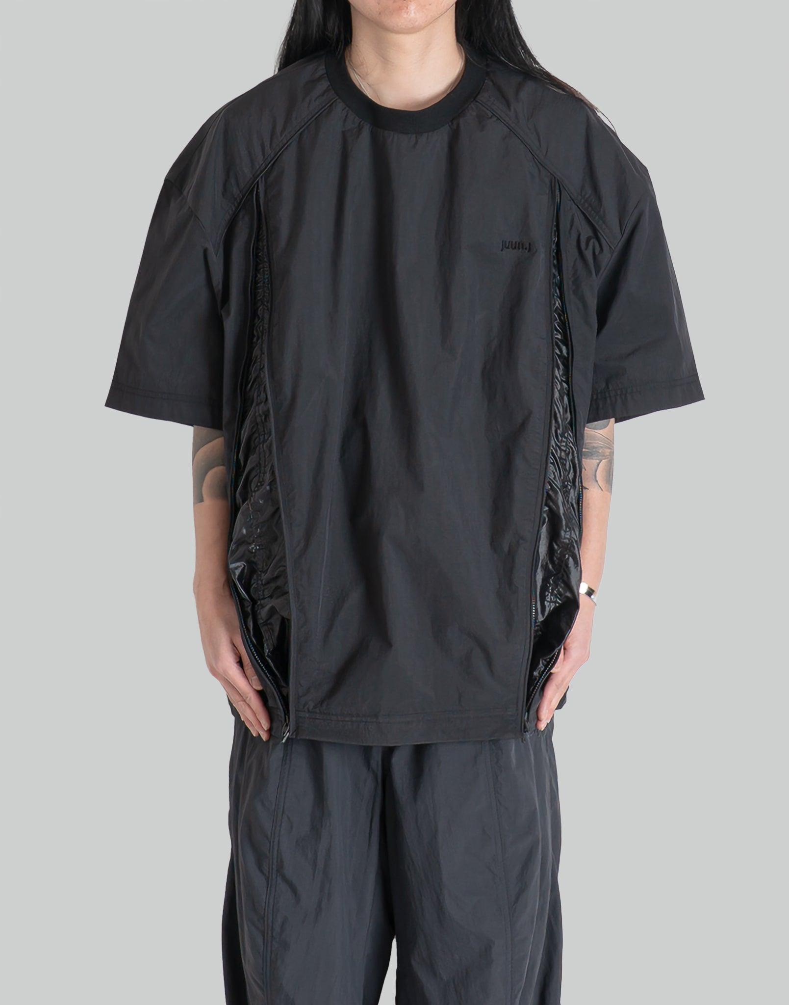 Juun.J SIDE ZIP-UP T-SHIRTS – 082plus