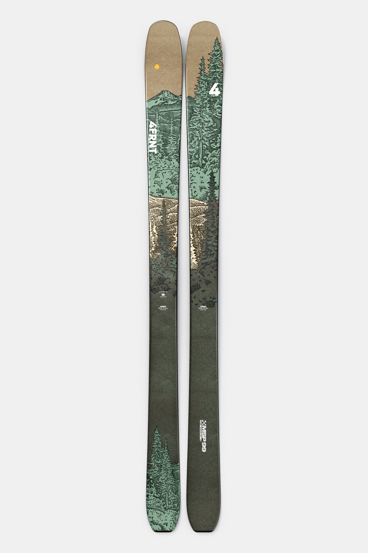 4FRNT's Award Winning Skis - Shop Online – 4FRNT Skis