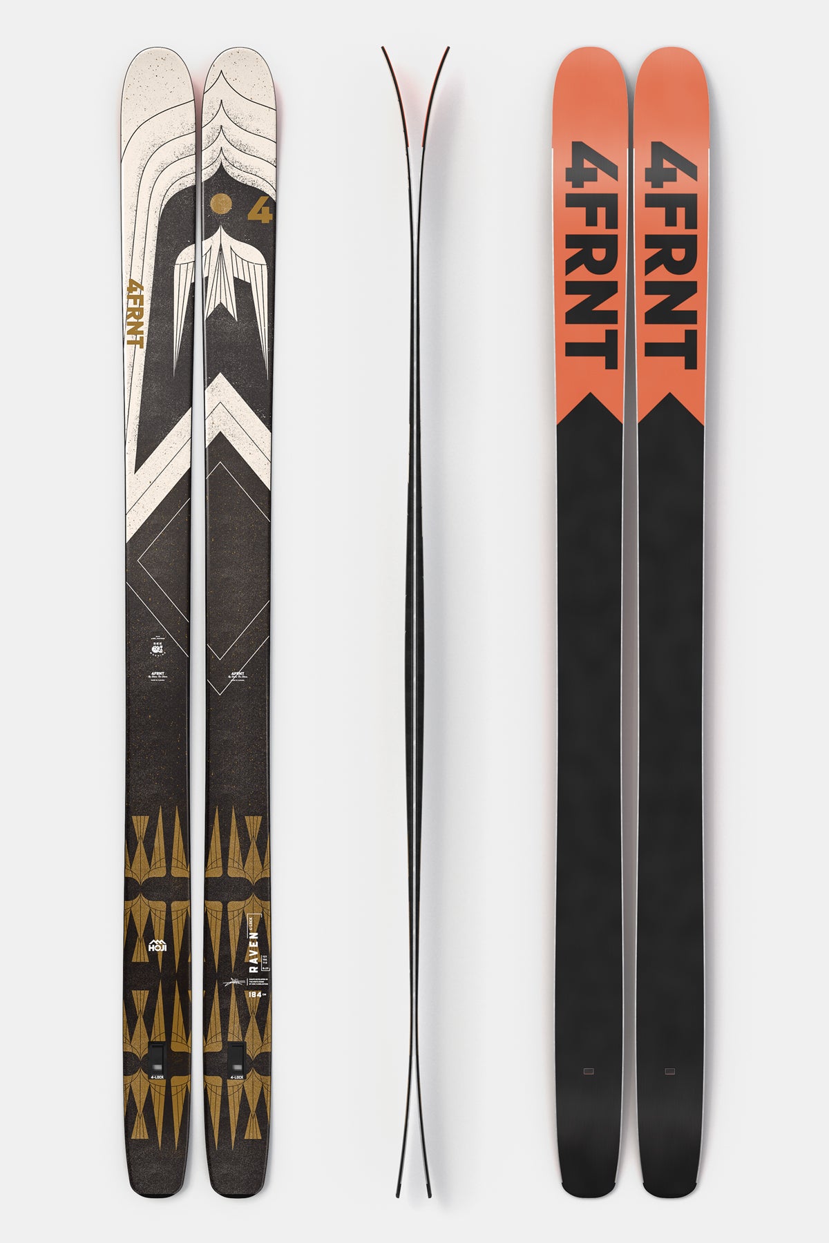 4FRNT Raven Ski - Backcountry Touring Ski – 4FRNT Skis