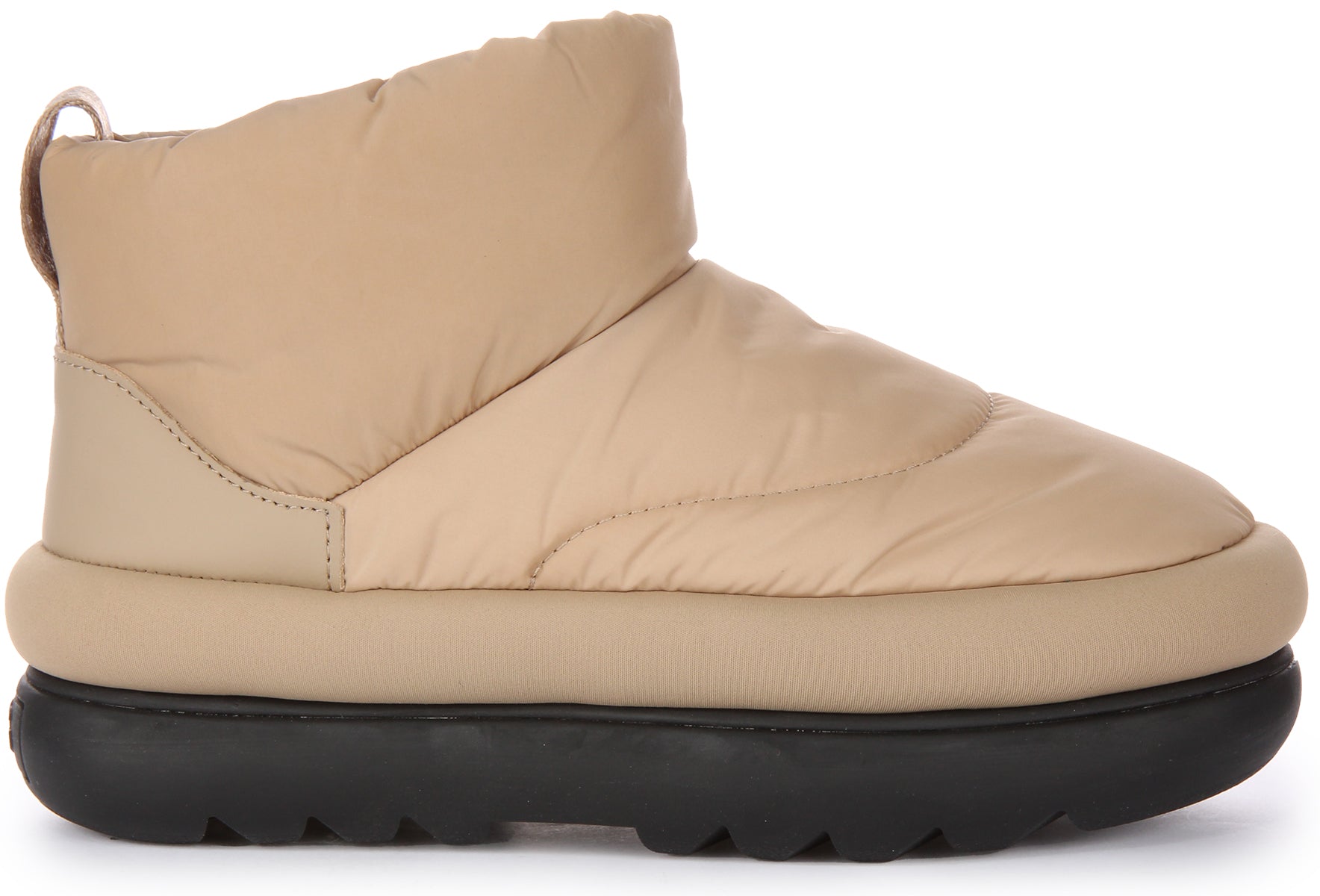 Ugg Australia Classic Maxi Mini In Taupe For Women | Puffer Boot
