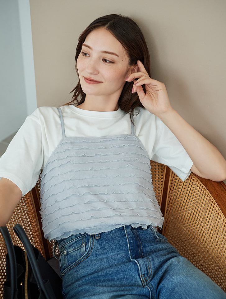 fifth 【SET UP対応】フリルキャミソール | 人気レディース