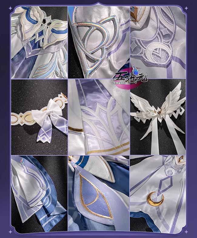 猫屋小舗 原神 コスプレ ファデュイ 執行官 少女 コロンビーナ 衣装