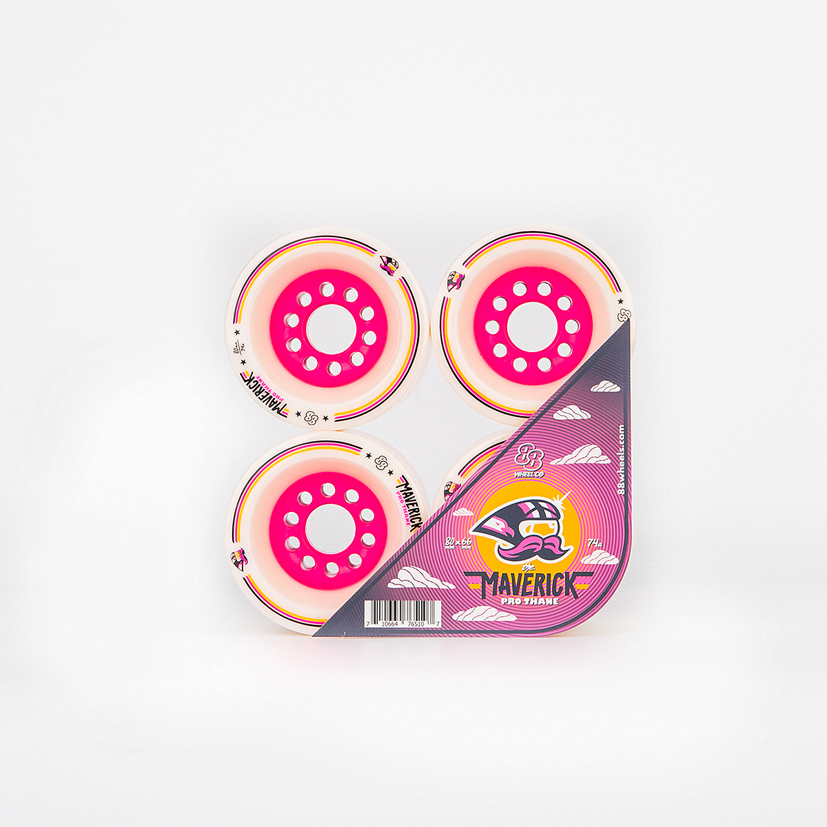 80mm Lorenzo Maverick Pro Freeride Wheels - 88 Wheel Co