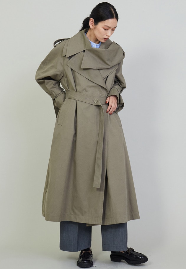 ダブルショールトレンチコート】｜1er Arrondissement（プルミエ