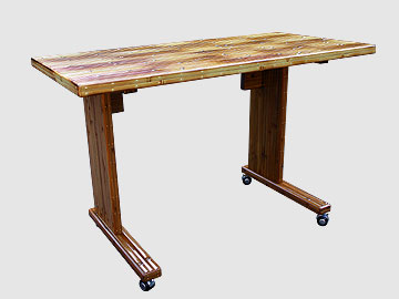 竹の健康家具 万能テーブル 【梅里竹芸】