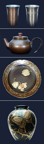 燕三条 富貴堂の鎚起銅器 使い込むほどに愛着がわく