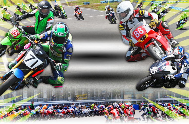 2りんかん 2024年6月15日開催 弐輪道CUP ミニバイク耐久レースフォト