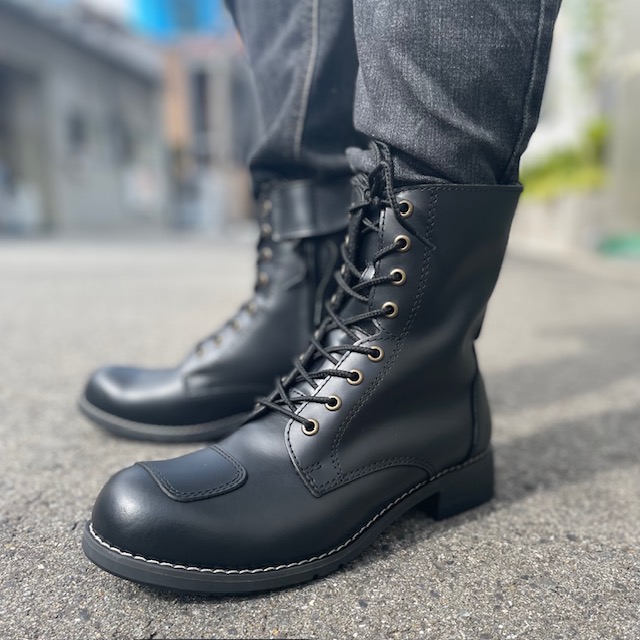 シンプルを極めた本格的なライディングブーツ！ワイルドウィング