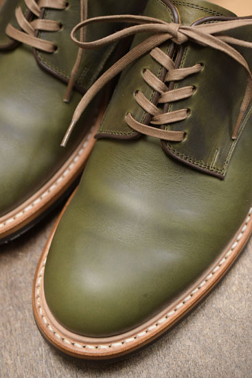 MOTO/PLAIN TOE OXFORD SHOES(グリーン) - T-bird