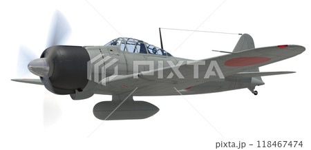 零式艦上戦闘機21型のイラスト素材 [118467474] - PIXTA