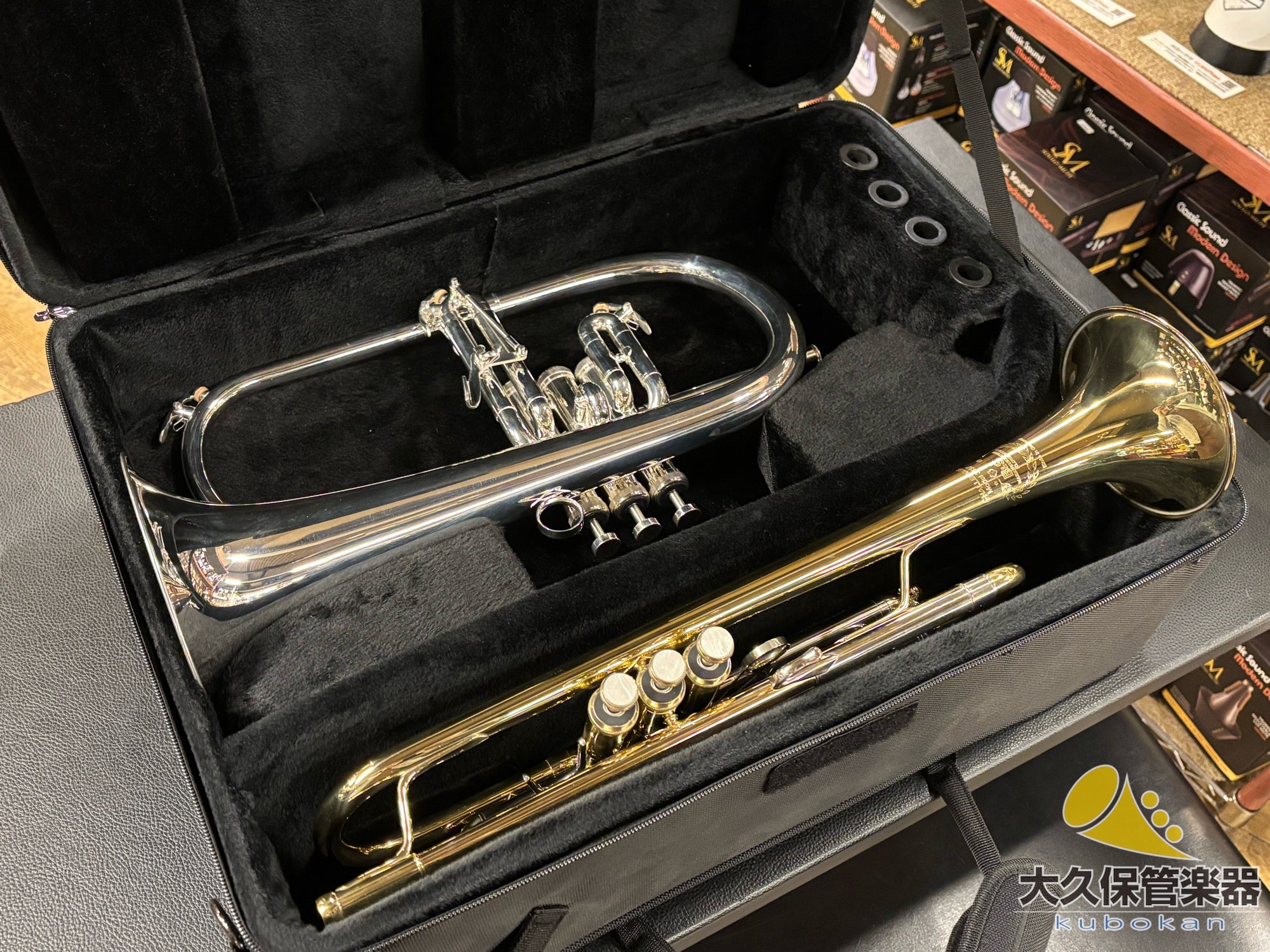 PROTEC【トランペット&フリューゲルホルン用ダブルケース】PB301F