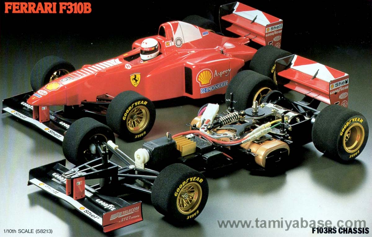 タミヤFerrari F310B 1/10スケール RC F1カー Tamiya Ferrari F310B 1