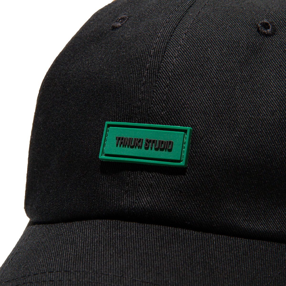 Mini Box Logo 6 Panel Cap - Black – TANUKI STUDIO