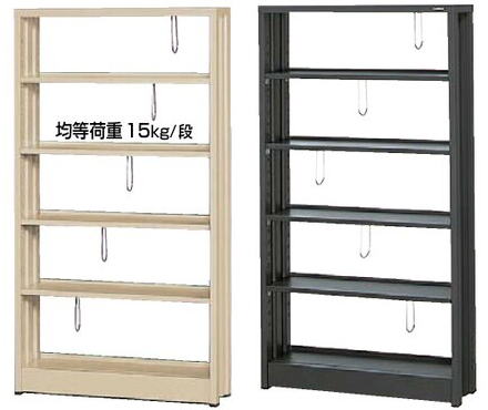 クールラック大6段 中5段 スチール本棚 スチールラック ホームラック