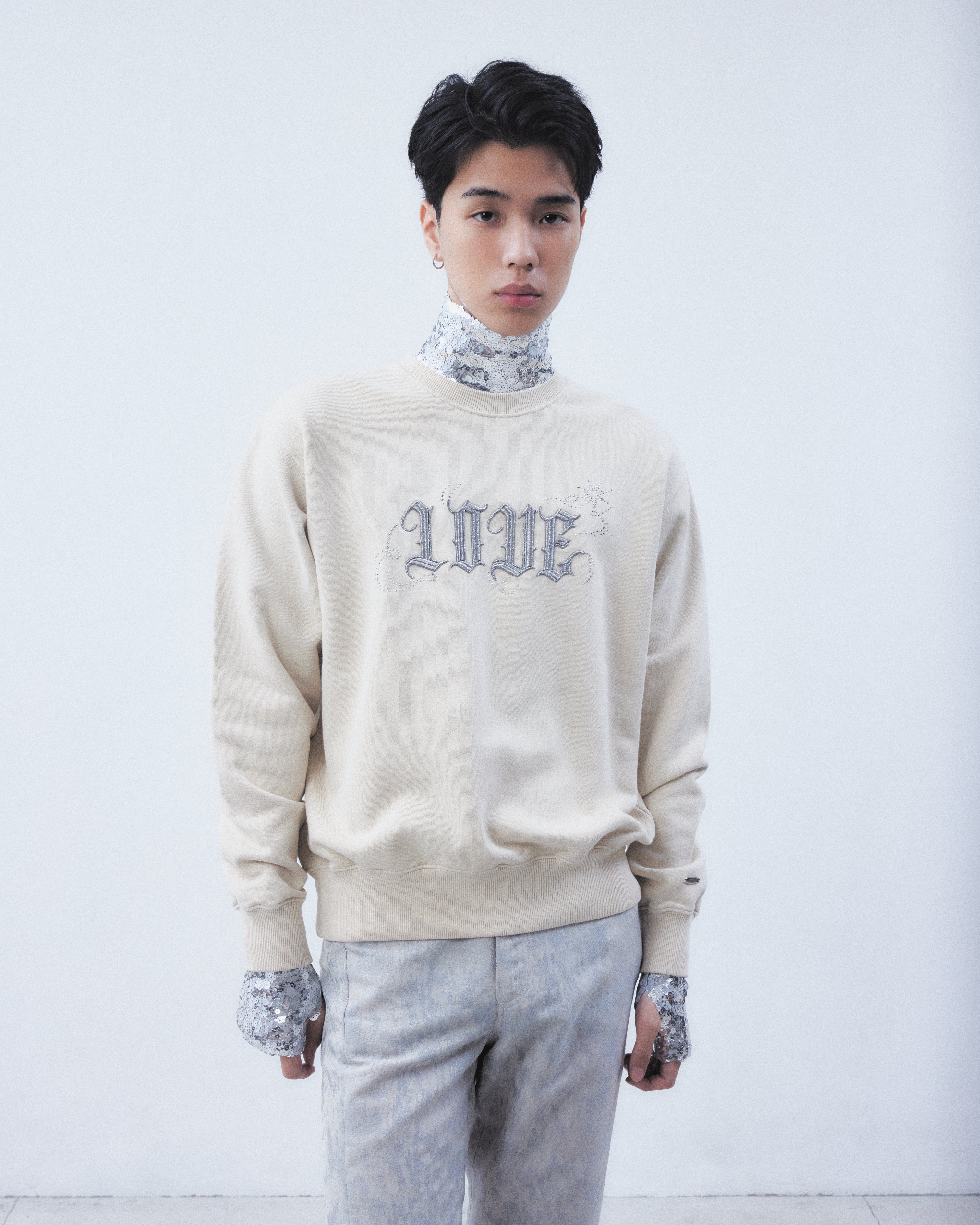 tanakadaisuke(タナカダイスケ)|トップス|LOVE sparkle hoodie