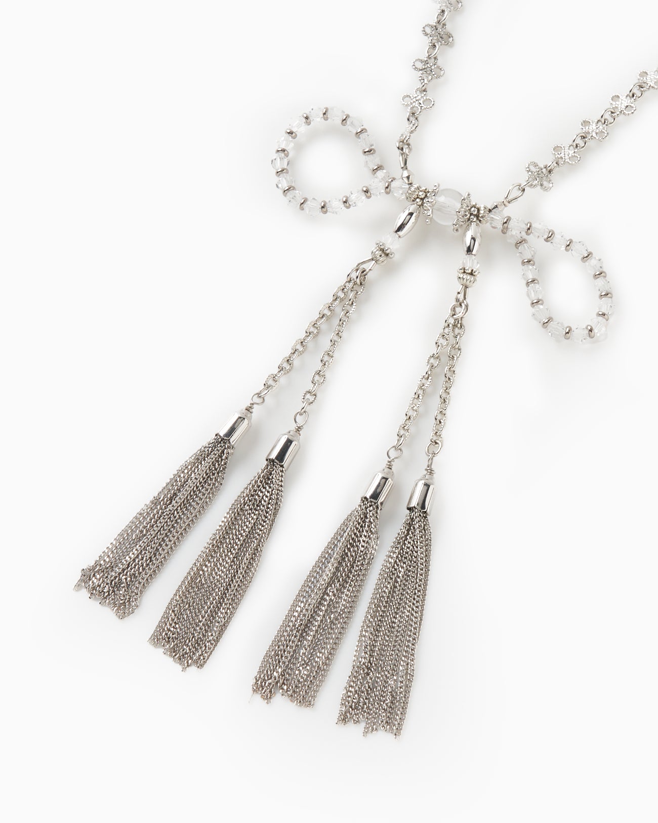 tanakadaisuke(タナカダイスケ)| アクセサリー| crystal ribbon chain