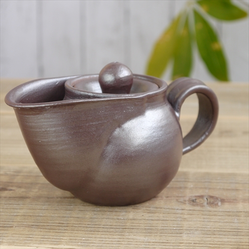 京焼/晋六窯/ペリカン急須・後ろ手・中 400cc/南蛮/ - テーブルライフ