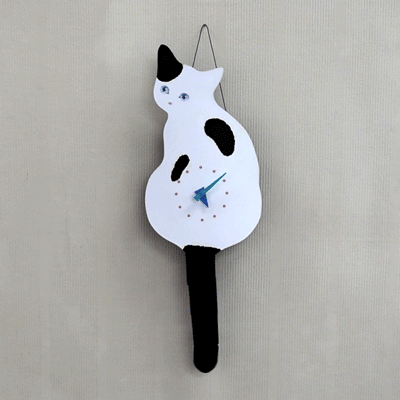 猫のしっぽをふる時計（猫時計） 藤井啓太郎 藤井 啓太郎 猫時計 子猫