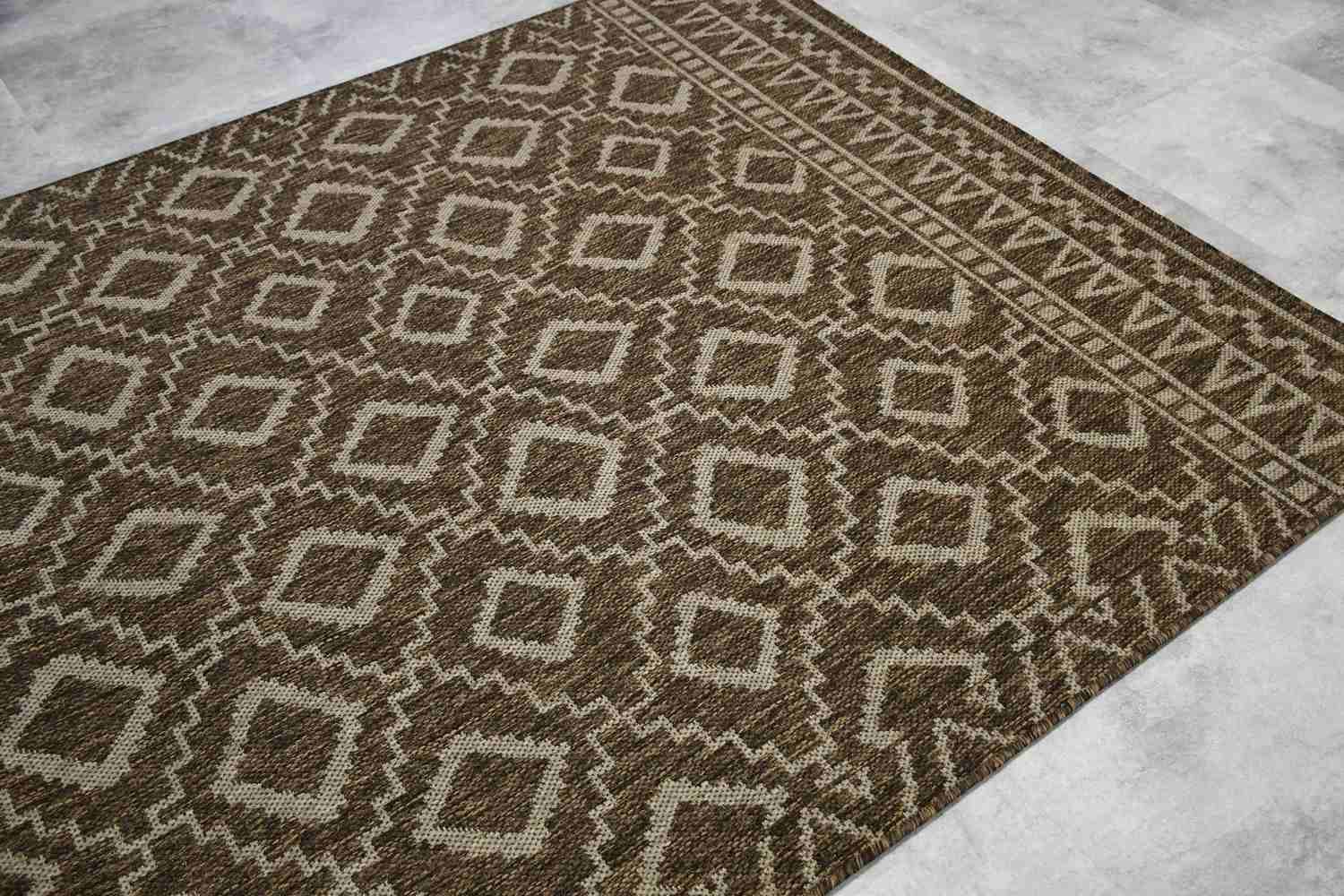 最終値下げ ダイニングラグ リビング 夏ラグ カーペット バリ風