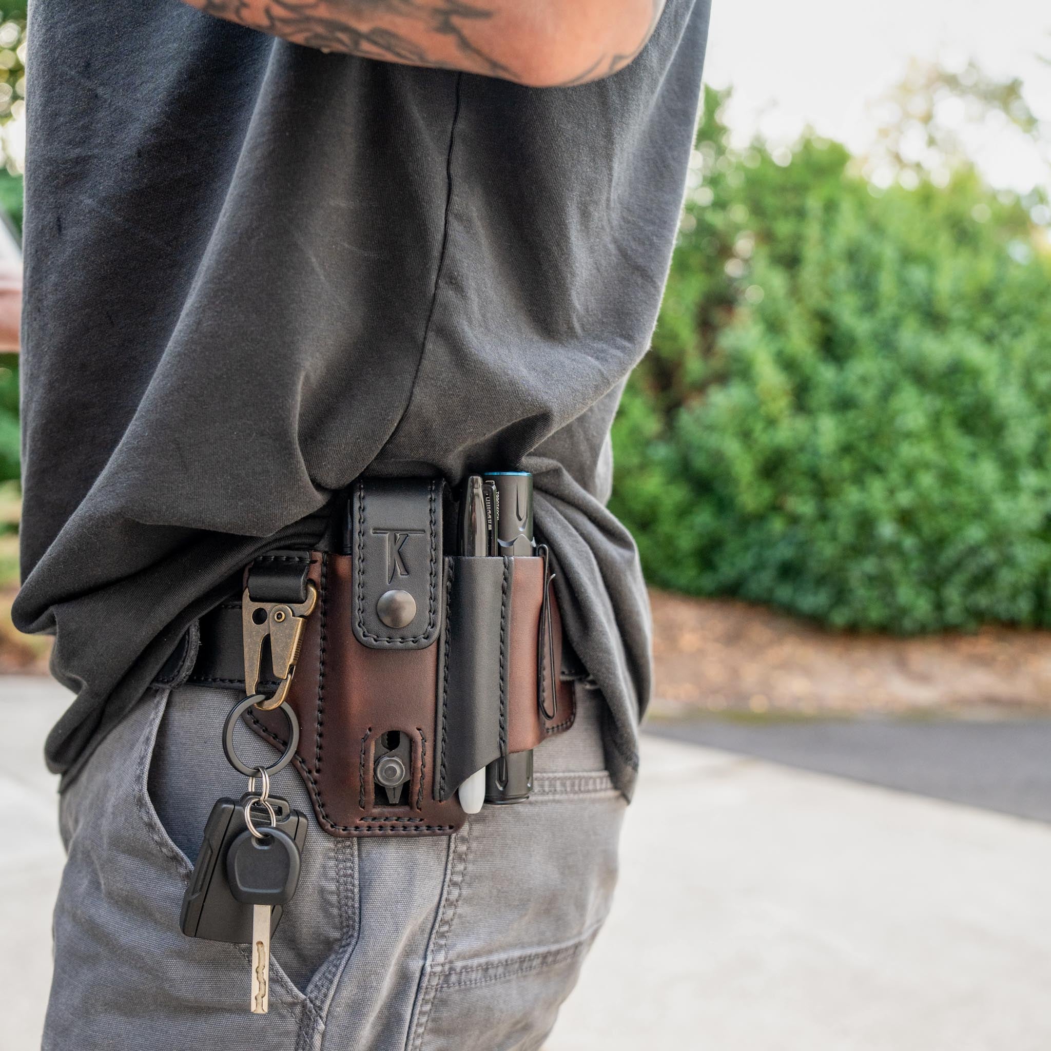 Left Side Big Boy XL SHADOW Flap T Tux + Keypster - Ready to Ship