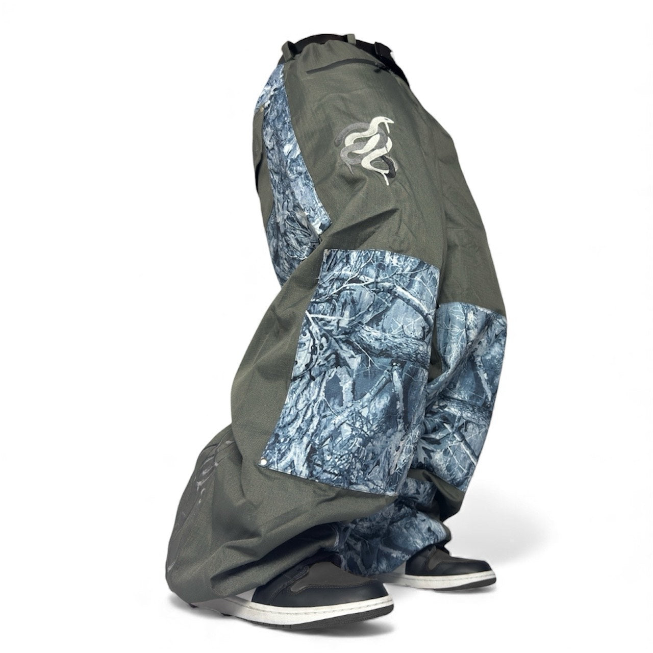 スノーボード DSXBR WSS SUPER WIDE PANTS MARBLE GRAY L DSXBR WSS