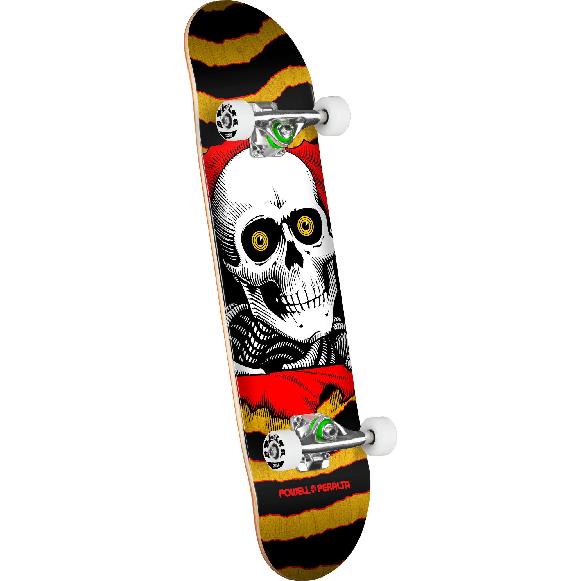 Powell Peralta Skateboard Complete Ripper Yellow Stain/Red 7.75
