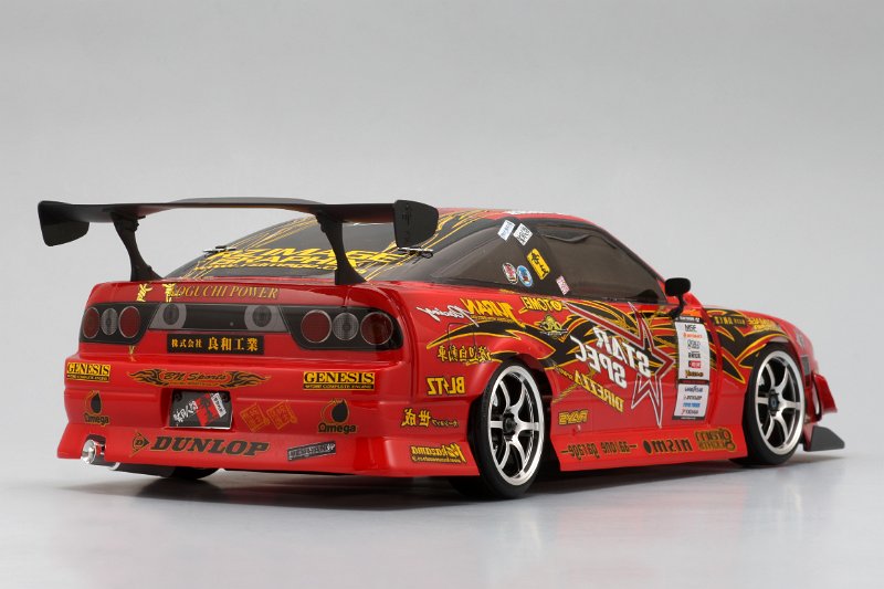 ヨコモTOYO TIRES180SXボディD1デカール付き ヨコモ TOYO 180SX(toyo