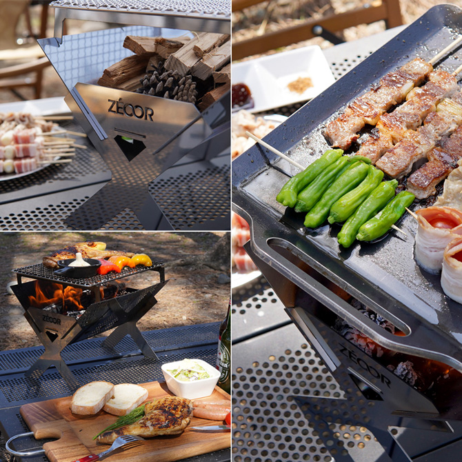 バーベキュー・調理用品 L DESIGN WORKS Xross grip バーベキュー