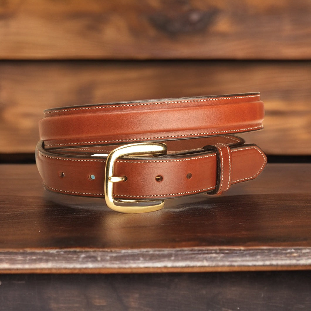 Tory Leather Belt 2214 color Oak Bark [USA Made] – Texas Good Gloves