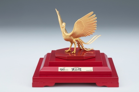 火の鳥の純金フィギュアとパネルが発売になりました｜虫ん坊｜手塚治虫