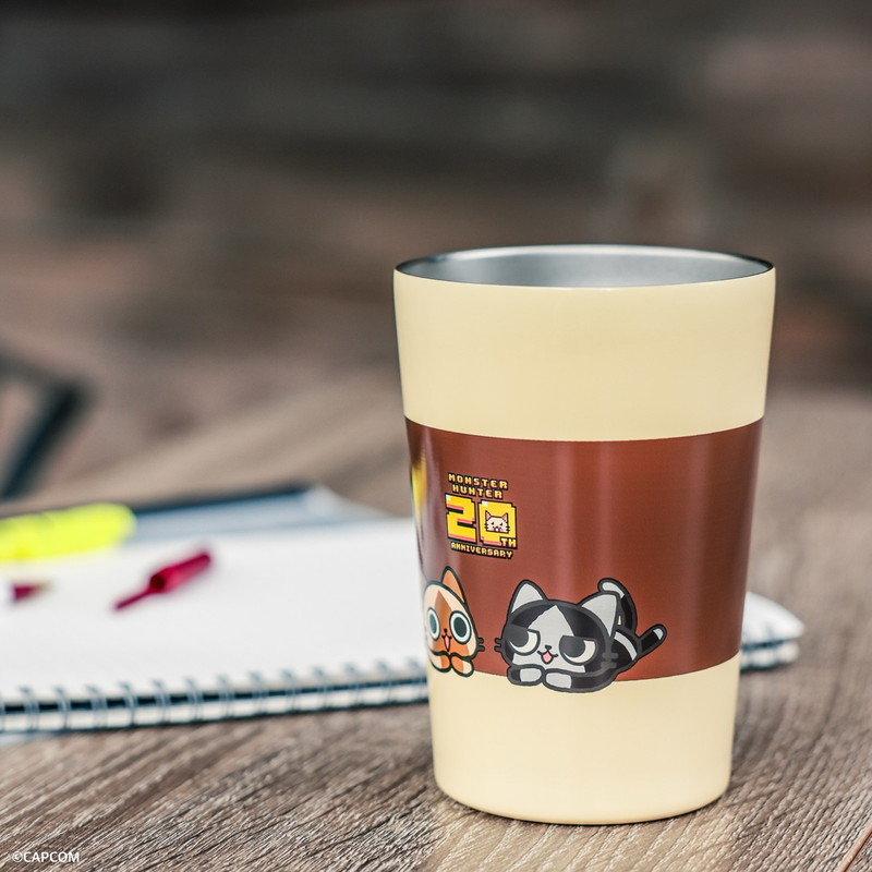 モンスターハンター20th Anniversary 真空断熱タンブラーBOOK アイルー