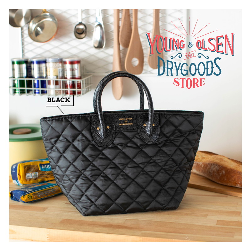 YOUNG & OLSEN The DRYGOODS STORE QUILTING BAG BOOK BLACK│宝島社の