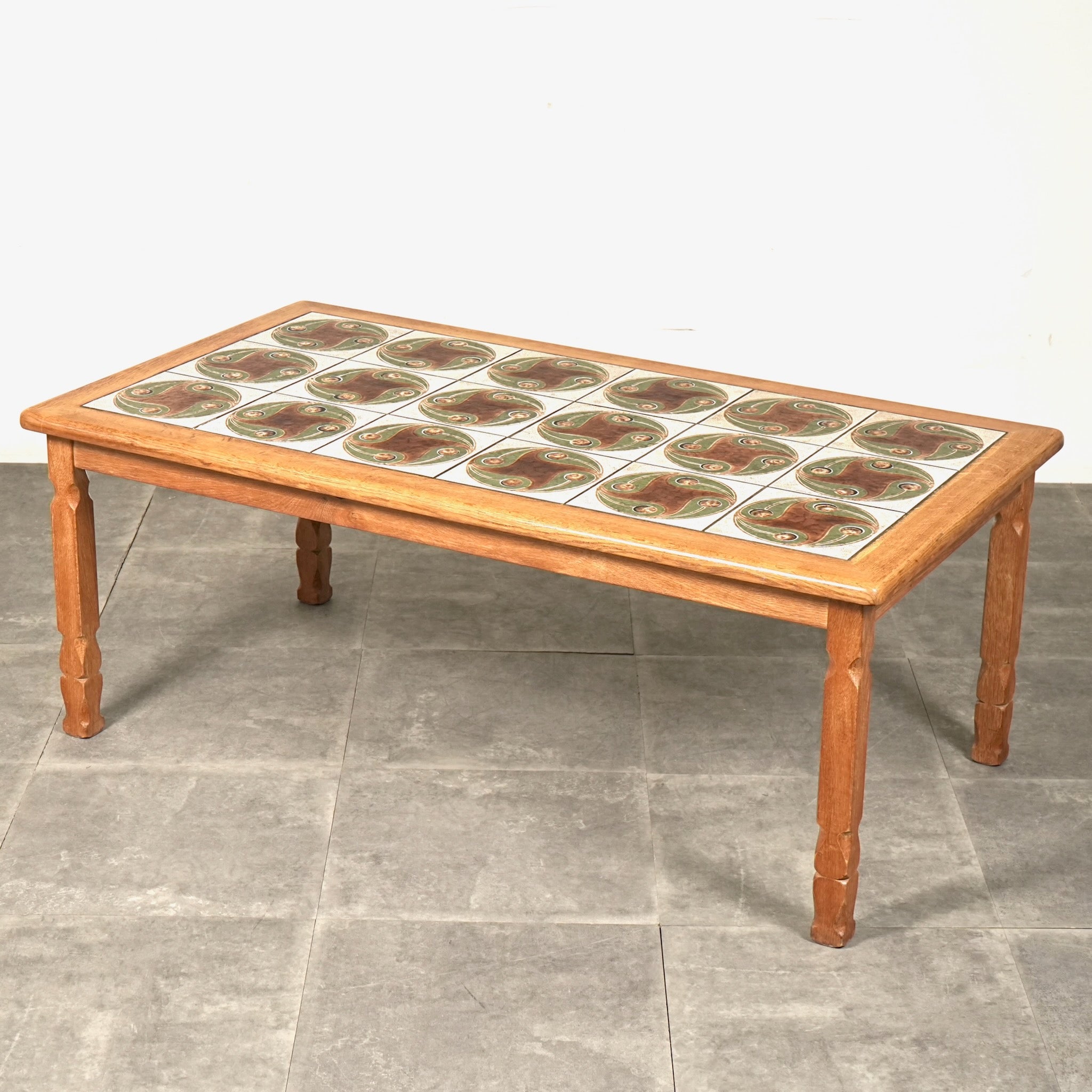 デンマーク ヴィンテージ タイルトップ ローテーブル – TIME HYPE