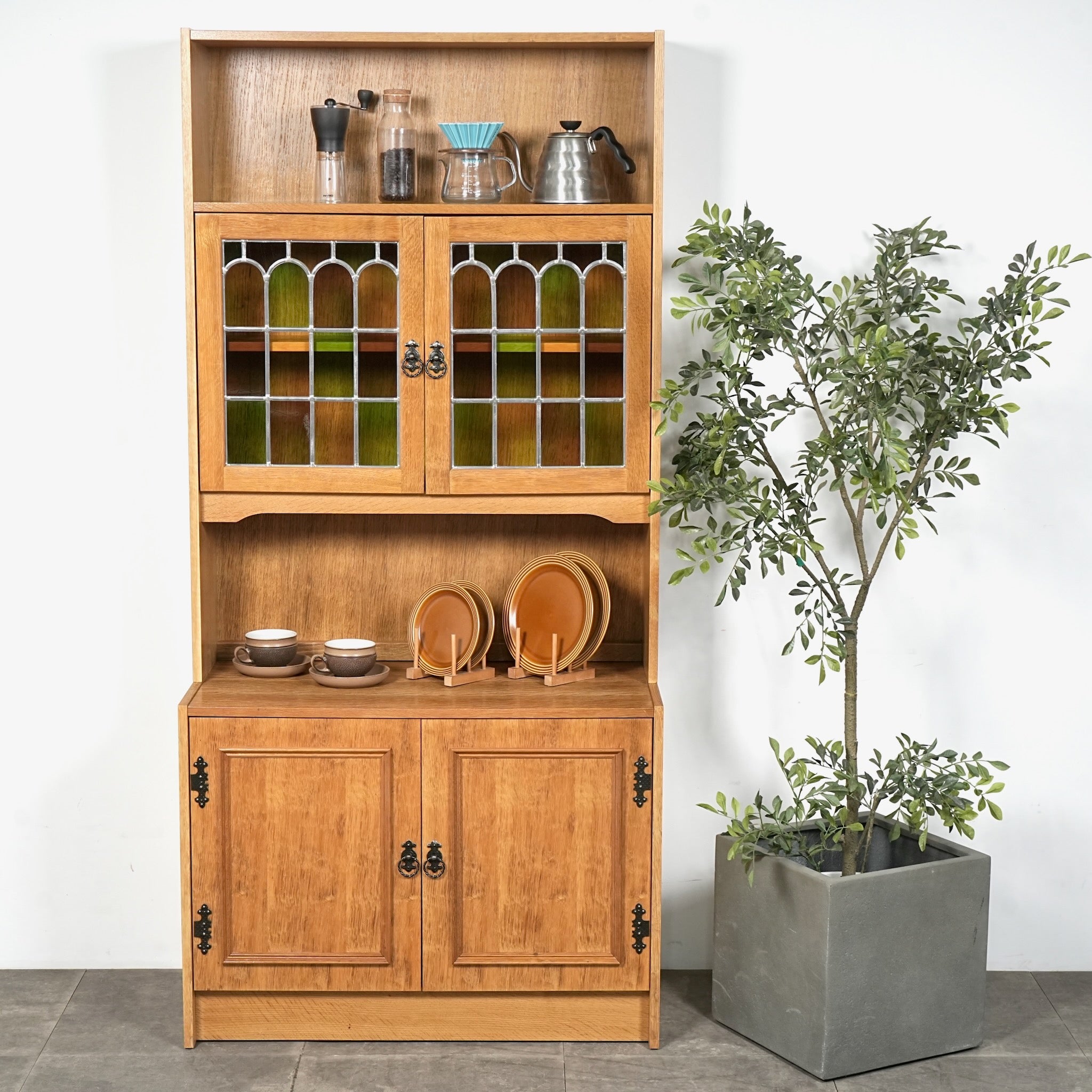 デンマークヴィンテージ ガラスキャビネット – TIME HYPE