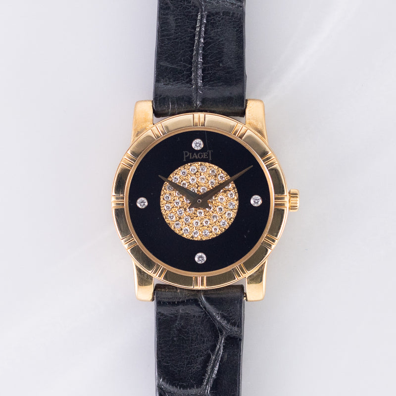 PIAGET REF.80463 Onyx Dial Quartz – TIMEANAGRAM