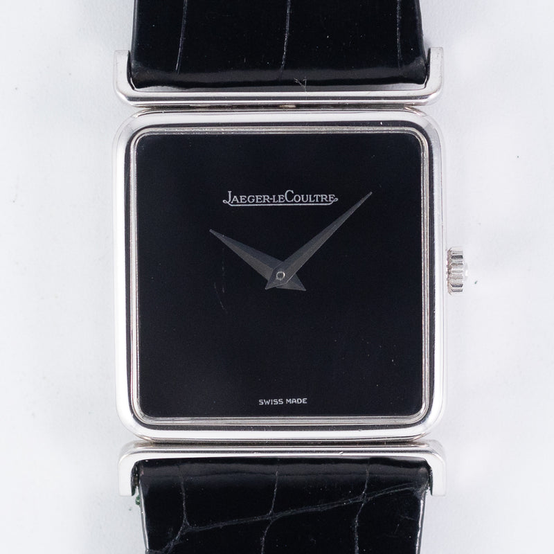 JAEGER LECOULTRE Ref.9117.22 ONYX DIAL – TIMEANAGRAM