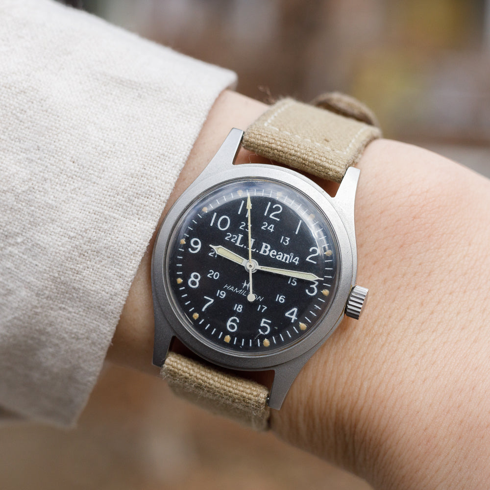 HAMILTON Khaki L.L.Bean Ref.921980 – TIMEANAGRAM